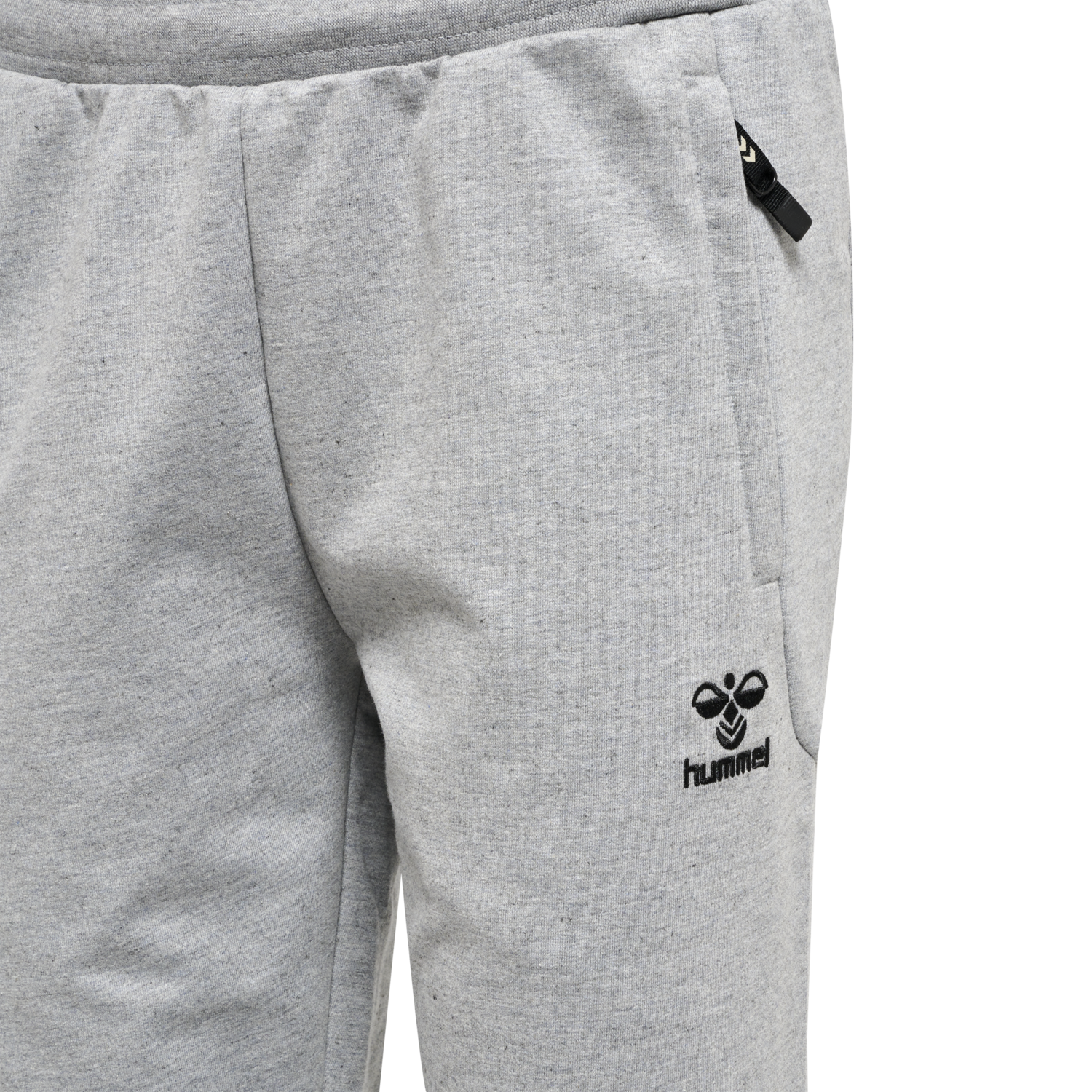 hmlMOVE GRID COTTON PANTS WOMAN, GREY MELANGE, packshot