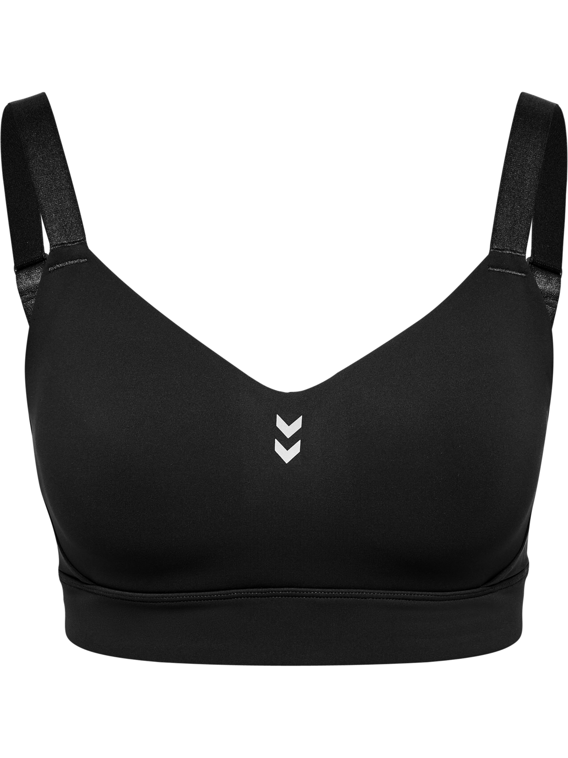 hmlPULSE HIGH SUPPORT BRA, BLACK, packshot