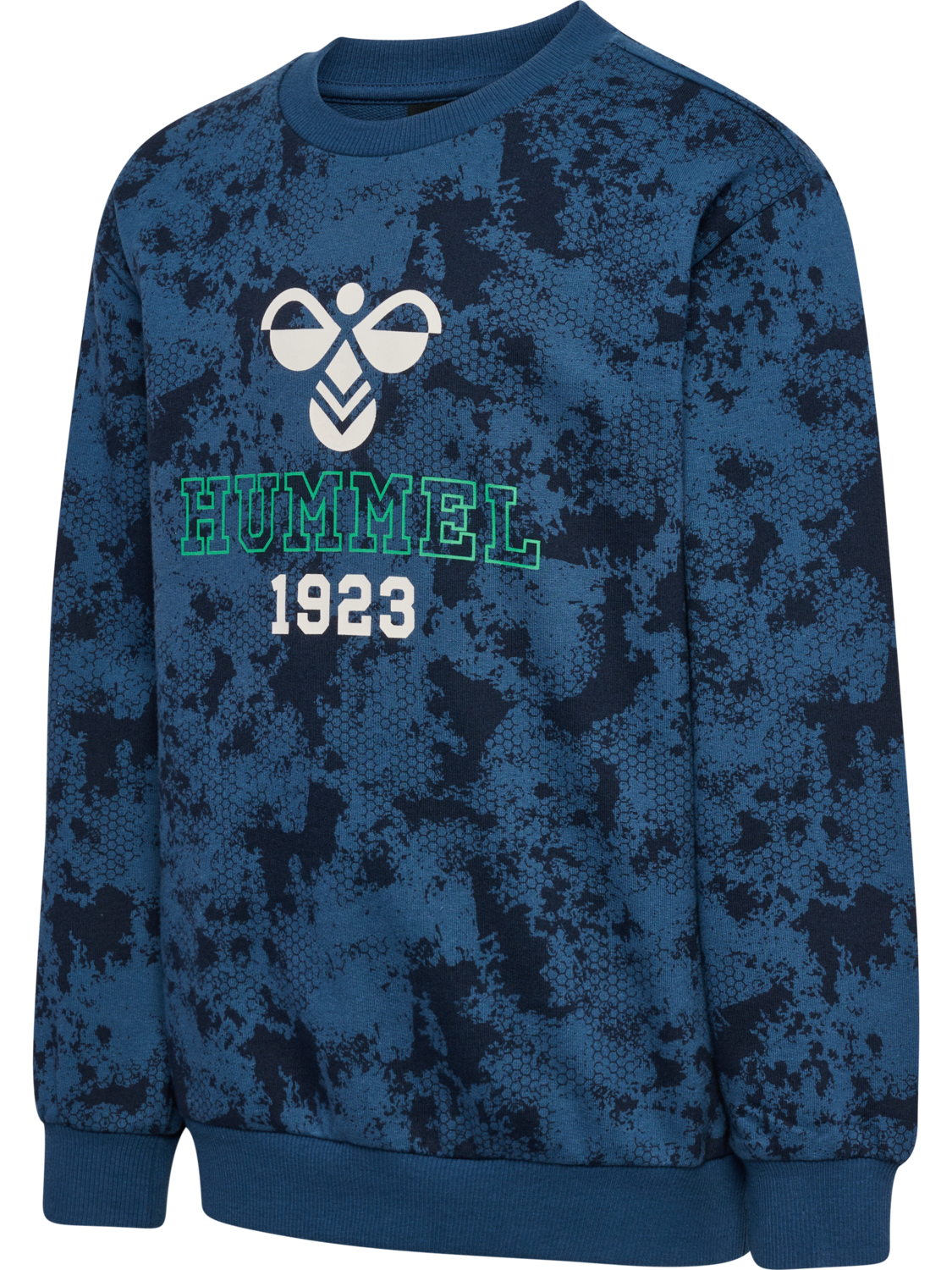 hmlJANNO SWEATSHIRT, ENSIGN BLUE, packshot