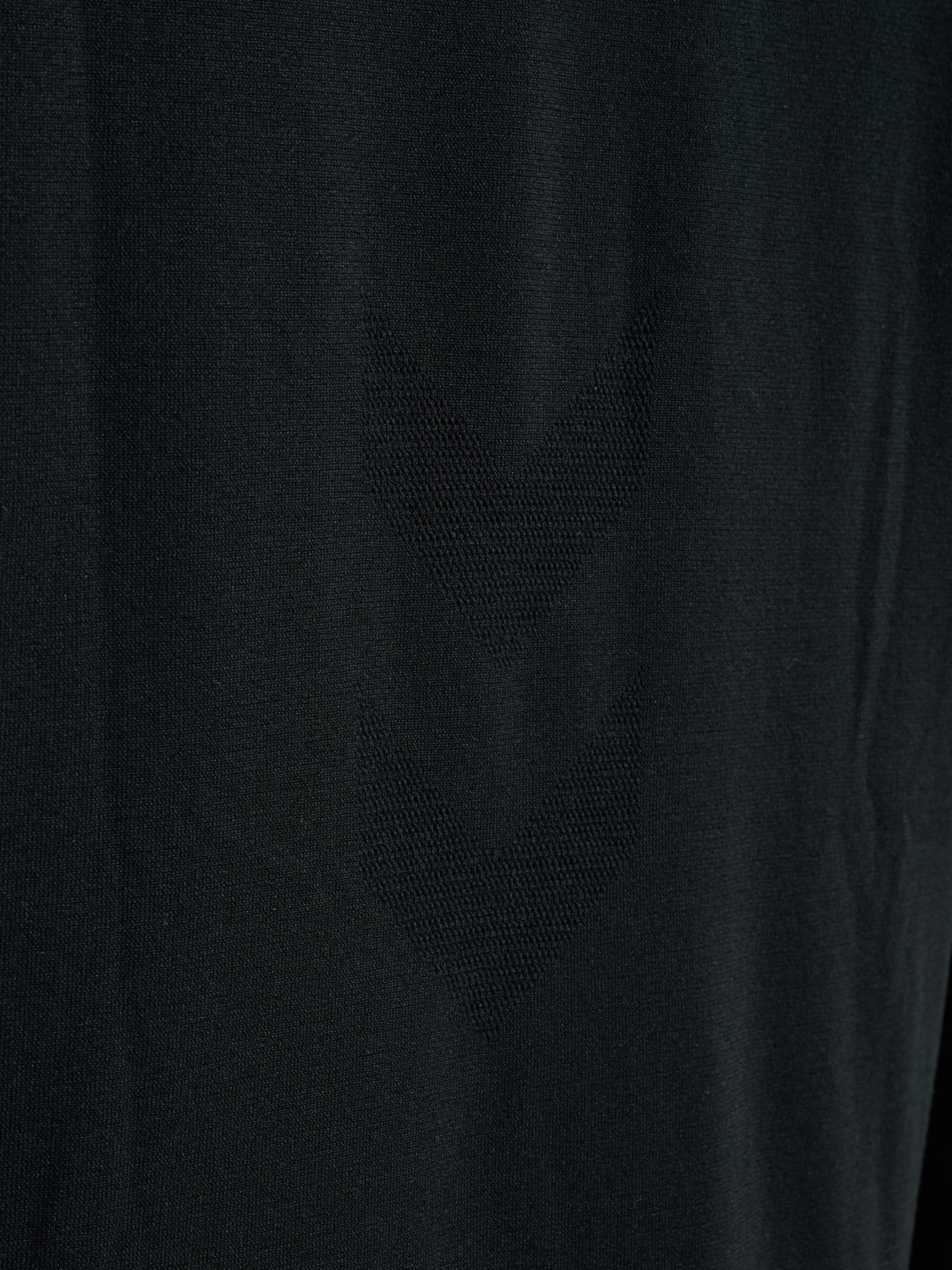 hmlHIIT SEAMLESS T-SHIRT L/S, BLACK, packshot