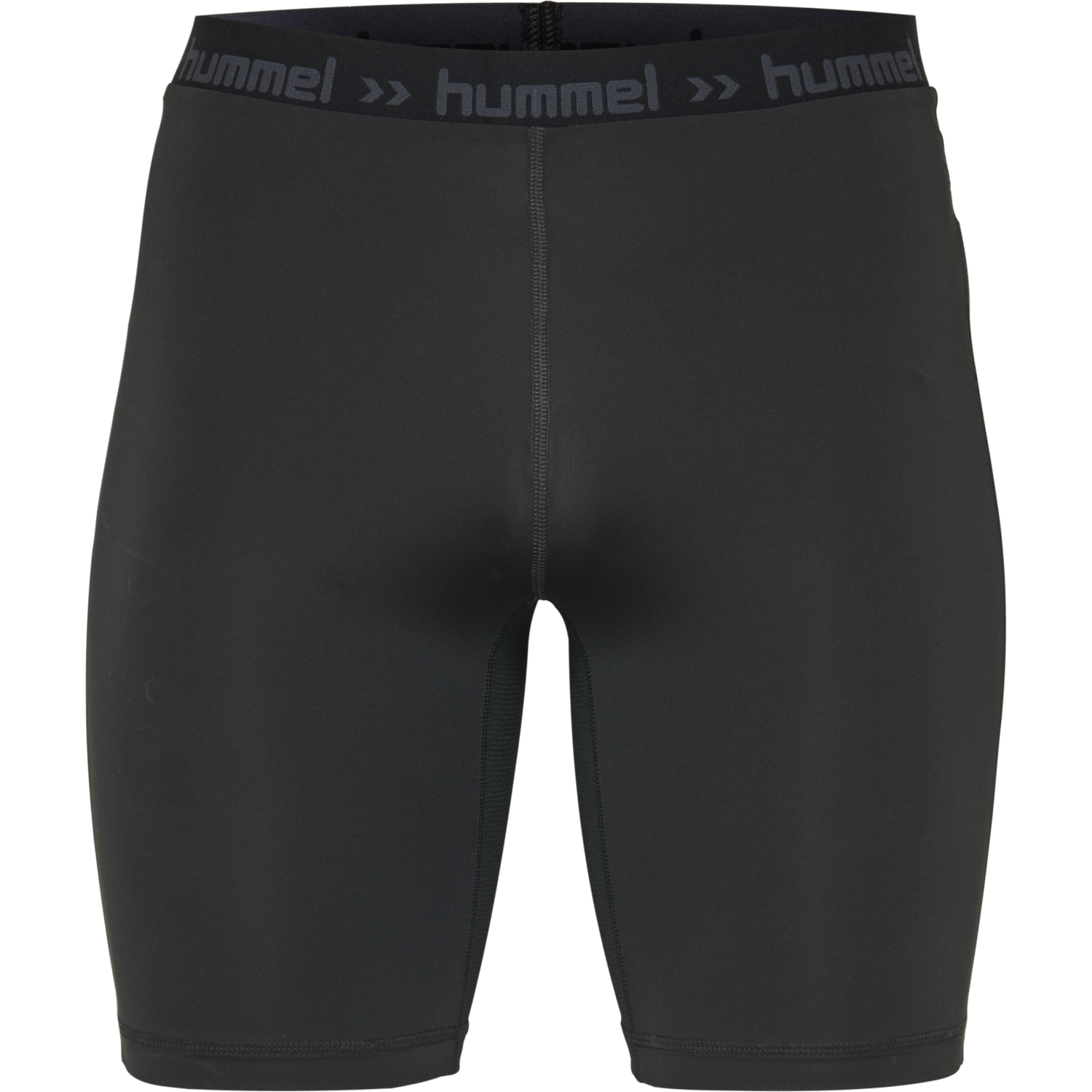 HUMMEL FIRST PERFORMANCE TIGHT SHORTS, BLACK, packshot