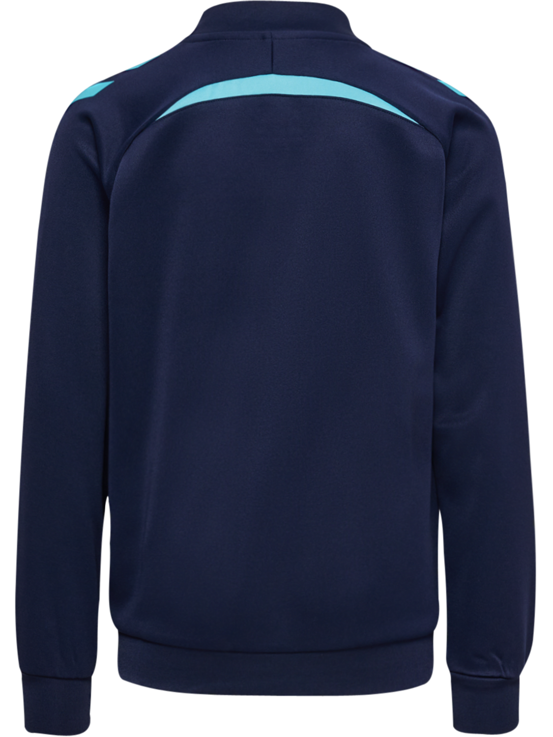 hmlLEAD 2.0 TRACK ZIP JACKET KIDS, MARINE/BLUE FISH, packshot