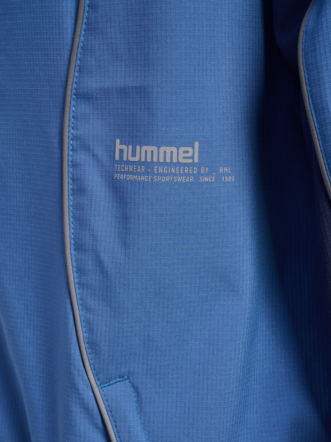 hmlPULSE WOVEN ZIP JACKET, RIVERSIDE, packshot