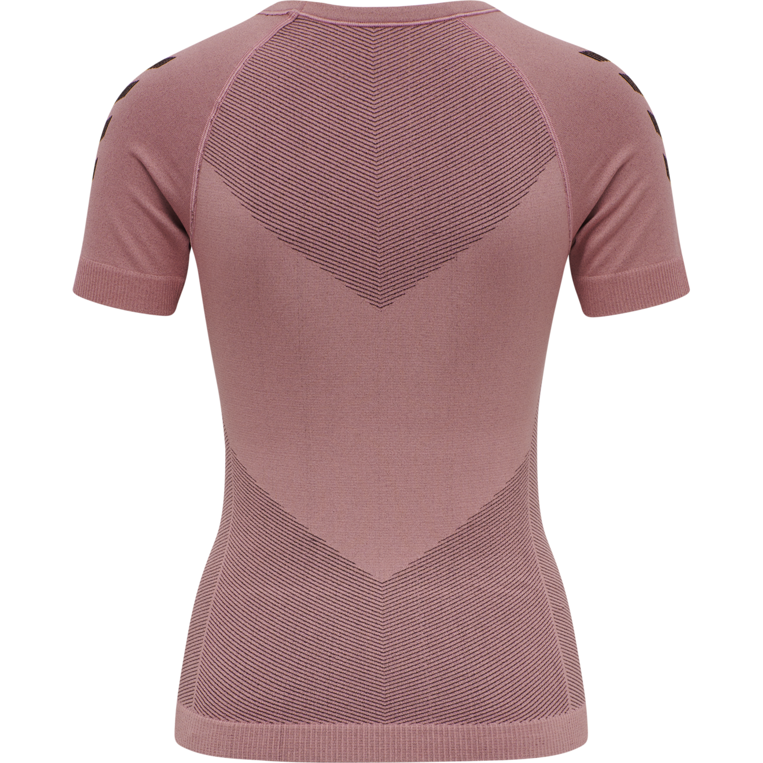 HUMMEL FIRST SEAMLESS JERSEY S/S WOMAN, DUSTY ROSE, packshot