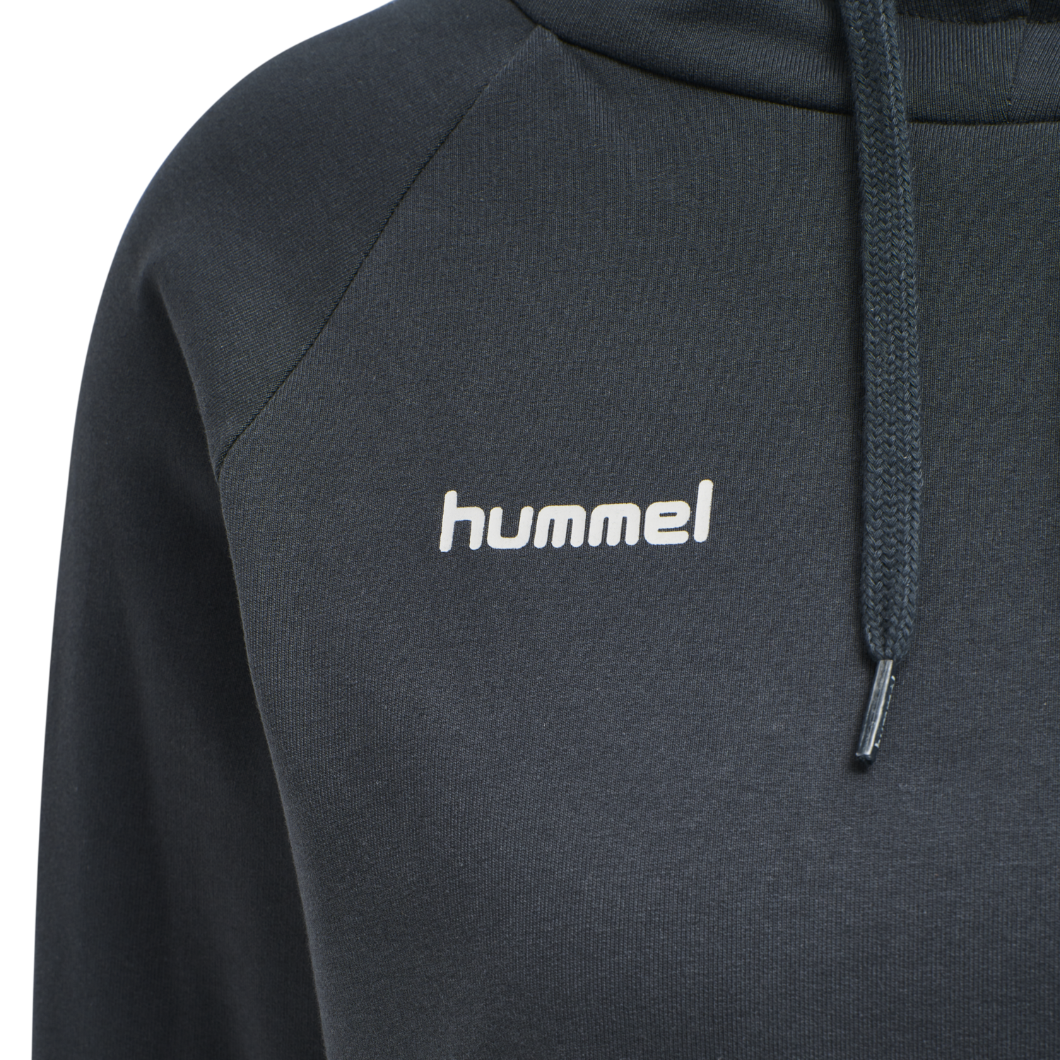 HUMMEL GO COTTON HOODIE WOMAN, INDIA INK, packshot