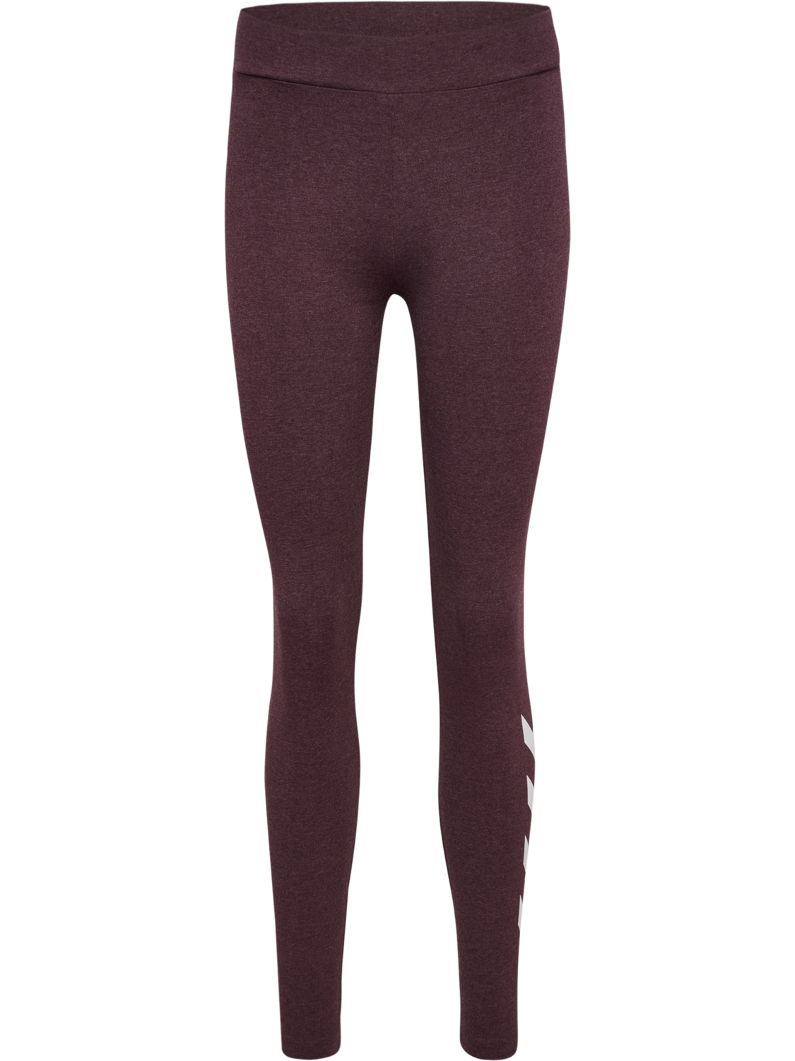 hmlPULSE LOGO MW TIGHTS, FUDGE MELANGE, packshot