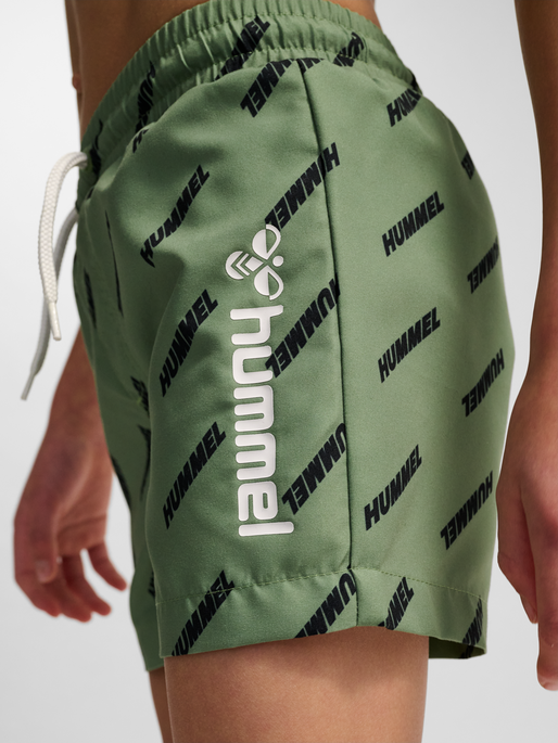hmlCHILL BOARD SHORTS, HEDGE GREEN, model