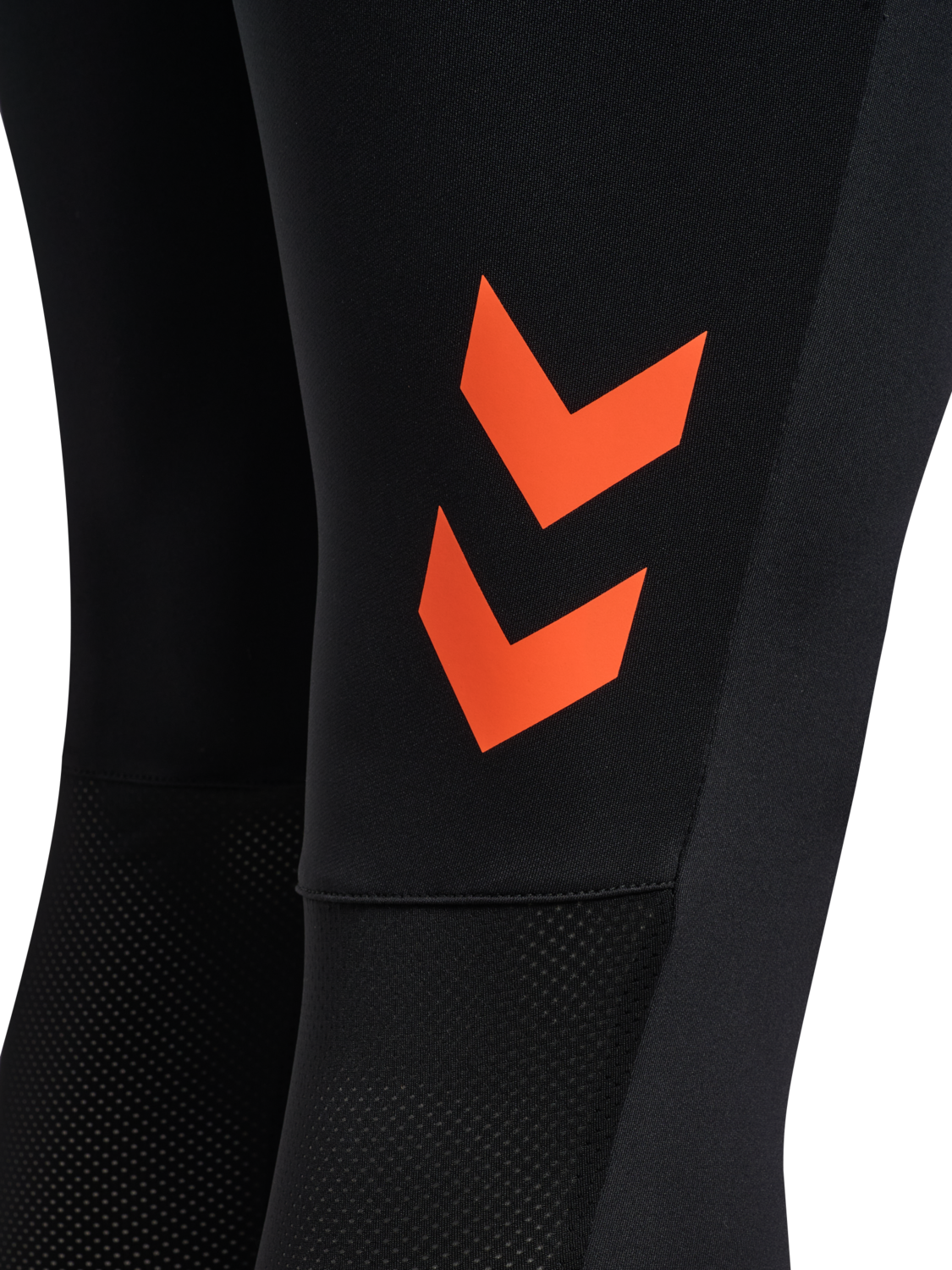 hmlBLAZE PRO TRAINING PANTS, BLACK/ORANGE, packshot