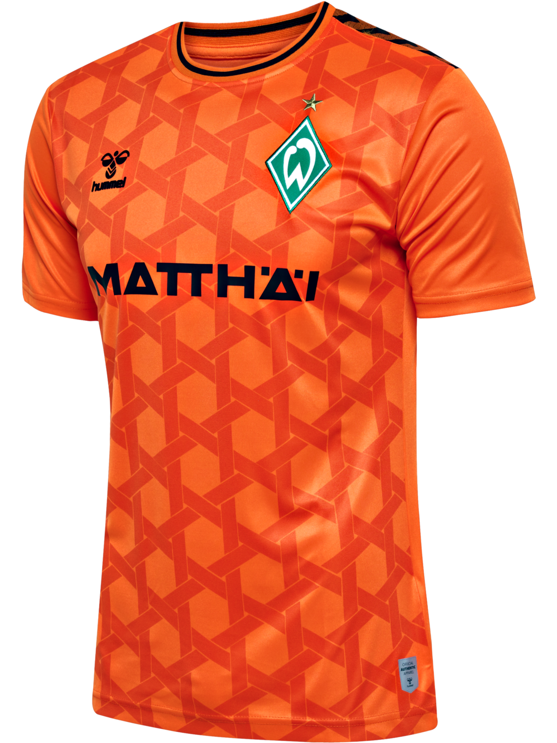 WER 23/24 GK JERSEY S/S, ORANGE TIGER, packshot
