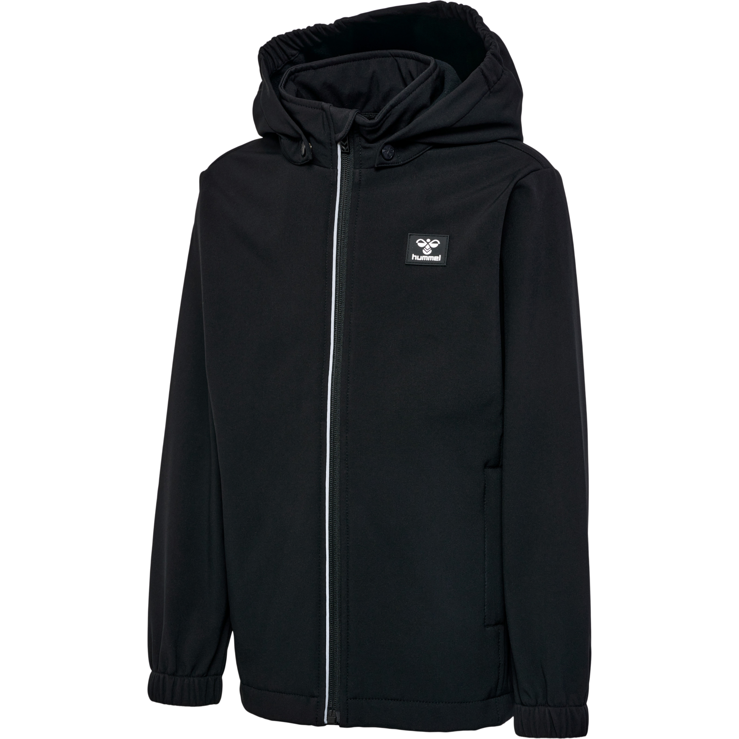 hmlMARS SOFTSHELL JACKET, BLACK, packshot