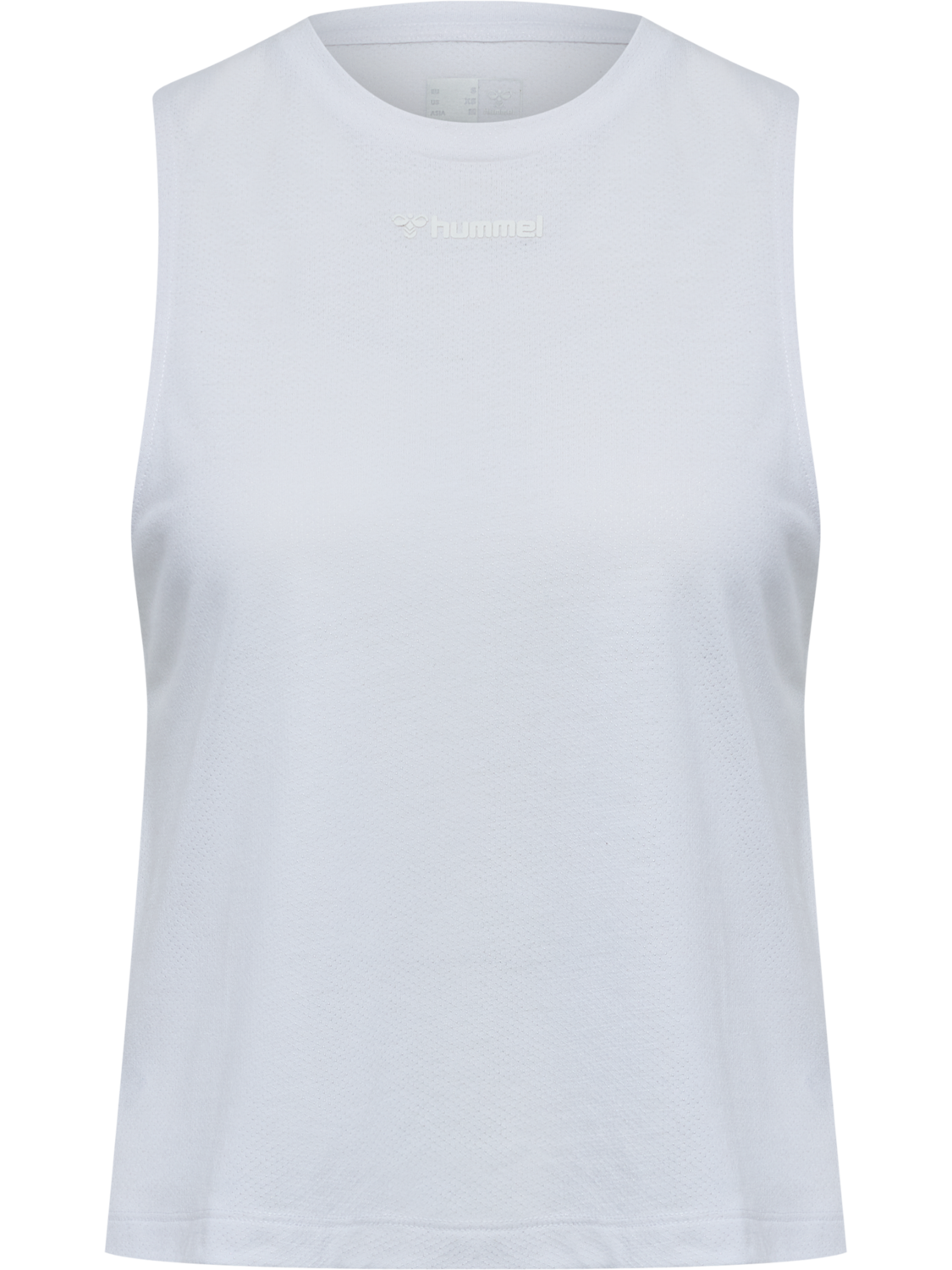 hmlMT VANJA SHORT MUSCLE TANKTOP, WHITE, packshot