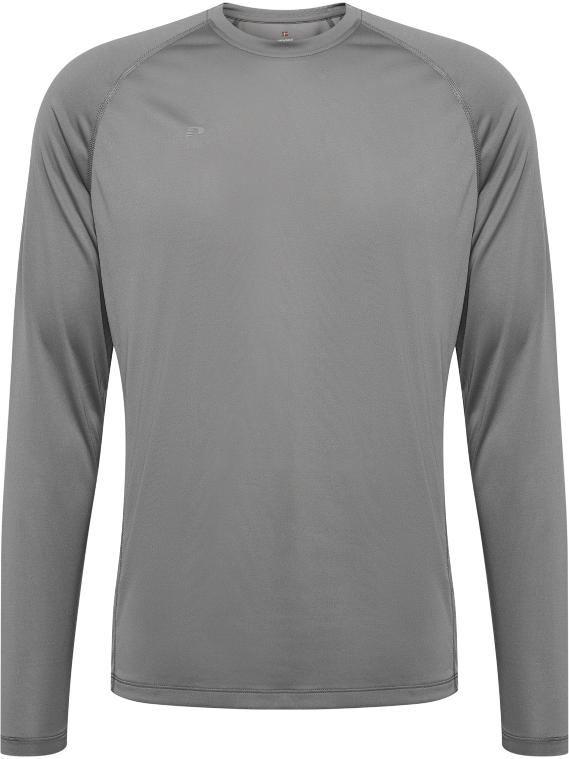 nwlBEAT T-SHIRT L/S, TITANIUM, packshot